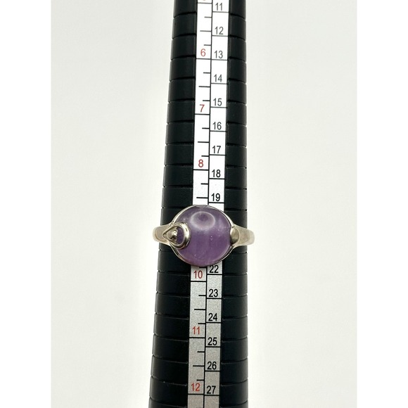 Lavender Amethyst Sterling Silver Ring Size 9.25 - Picture 9 of 9